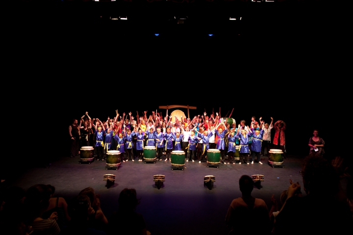 5th UK Youth Taiko Evening Final Bow